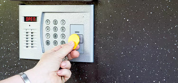Electronic Door Lock Installation Bend