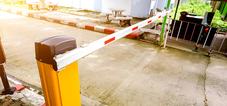 Automatic Parking Gate Installation Bend