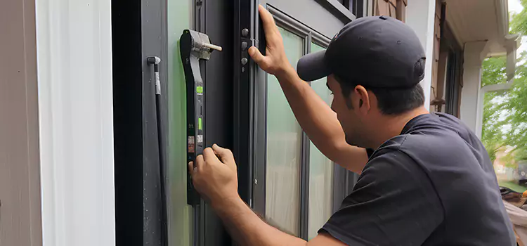 Fix Latch on Sliding Door Bend