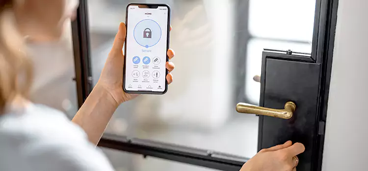 Fingerprint Door Lock Installation Bend