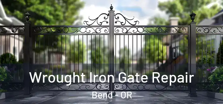  Wrought Iron Gate Repair Bend - OR